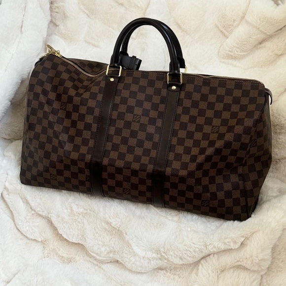 Louis Vuitton Damier Ebene Keepall 50 - Picture 2 of 8
